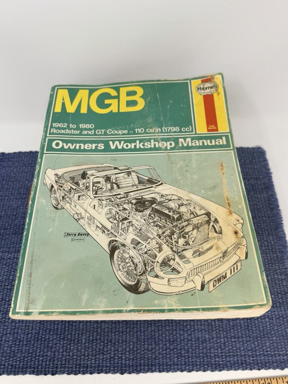 Haynes 1962-1980 MGB Roadster & GT Coupe 1.8L 110 cu in Owners Workshop Manual